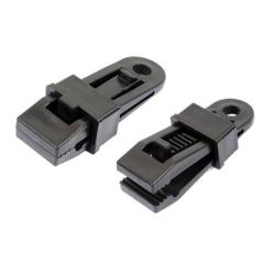 Ponyvarögzítő csipesz 4 db, műanyag (3083540)