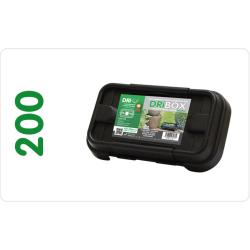 Dribox 200 kicsi csatlakozó doboz, 20x9x9cm, fekete (FL1859200)