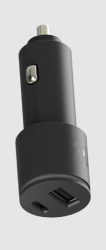 Motorola autós töltő adapter USB A/C, 45W (MOT-2054-999)