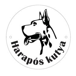 SB  kutyatábla műanyag dog (3913407)