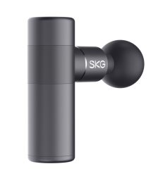 SKG F3-EN masszázspisztoly 4 db masszázsfejjel, szürke (1205050036)