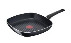 Tefal Simple Cook grill serpenyő, 26cmx26cm, fekete (B5564053)