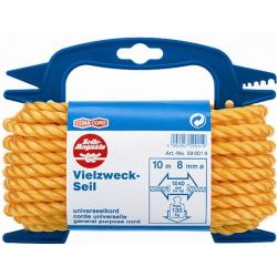 Kötél sodrott d=6 PP narancs 20 m (vállfás) (3781021)