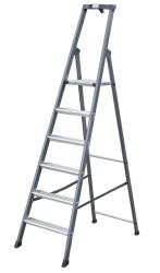 Krause Monto SePro lépcsőfokos állólétra eloxált 6 fokos  (124203)