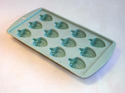 Gumis, szeder alakú jégkocka készítő mentaszínű (707)