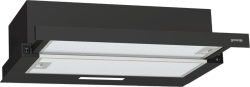 Gorenje beépíthető páraelszívó, fekete (TH60E3B)