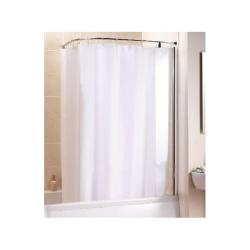 Zuhanyfüggöny tartó sarok 80 x 80 cm fehér (3361988)