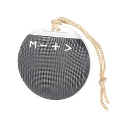 Logilink hordozható Bluetooth hangszóró, szövet borítás, kerek forma