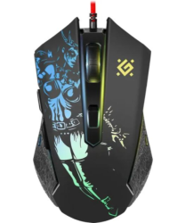 Defender Vezetékes gamer egér Sin'Sister GM-933 6 gomb, 7200 dpi