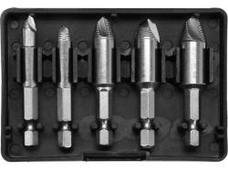 Yato törtcsavar kiszedő készlet 5 részes bitbefogás (YAT-06035)
