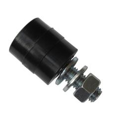 Tolókapu vezetőgörgő d=25 mm M12 poliamid (3262820)