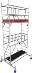 Krause Monto ProTec System alumínium gurulóállvány, 5,30 m (940124)