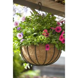 Nature függő virágtartó kosár 35 cm, kerek (6070120)