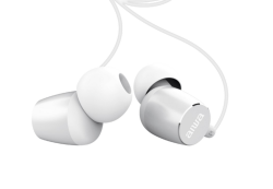 Aiwa ESTM-20WT vezetéskes fülhallgató, fehér (15146)