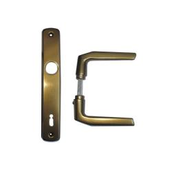 SB ajtókilincs 410 + ajtócím 90 mm kulcslyukas F4 (3986807)