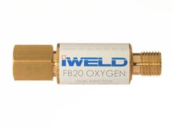Iweld FB20 visszavágás-gátló patron oxigén reduktorra G1/4