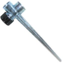 Muta leszúró tüske 1/2 fém kétutas (13427)