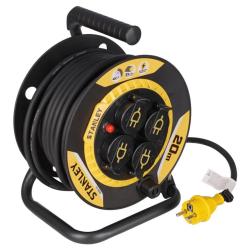 Stanley kábeldob max. 3000 W, IP44, 20m kábel (SXCR-111)