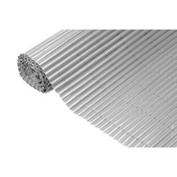 Nature szimpla oldalú PVC kerítés rögzítővel, 1,8x5m, szürke (6050373)