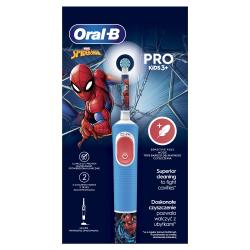 Oral-B D103 Vitality Pro Kids 3+ elektromos gyerek fogkefe, Spiderman (10PO010412)