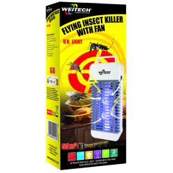 Weitech rovarcsapda UV lámpa, ventillátoros, 50 m2 (WK0116)