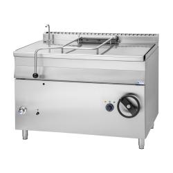 Gasztrometál gázüzemű billenő serpenyő inox fenékkel, 120L (GBS125.912)