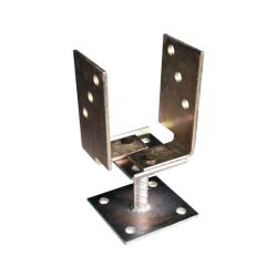 Oszloptalp lecsavarozható állítható 70-130 mm d=20 (3217484)