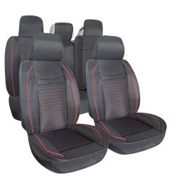 UL-AI2389BR  Légzsákos üléshuzat Szett Piros Fekete
