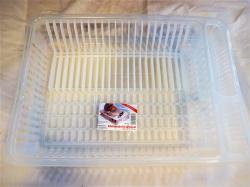 Edényszárító tálcával 52x37x10cm- Natur (73)