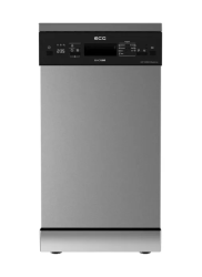 ECG BlackLine szabadonálló mosogatógép, inox 10 terítékes (EDF 300643)