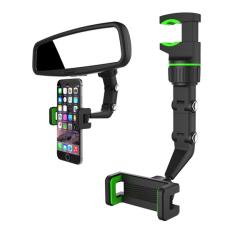 Autós tartó (visszapillantó tükörre, 360°, 50-100mm széles) FEKETEGP-141812