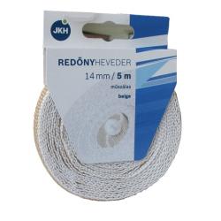 SB redőnyheveder, műszál 14 mm beige, 5 fm/csomag (3954990)