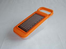 Sajtreszelő műanyag tárolóval, barack (4540)