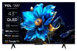 TCL 43P7K QLED 4K Smart Google televízió 43