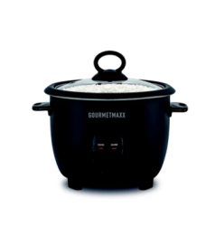 Gourmetmaxx rizsfőző üvegfedővel 400 W, 1 L (DS19178)