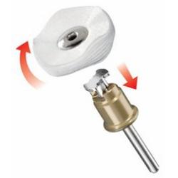 Dremel EZ SpeedClic: Polírozó textilkorong. (423S) (2615S423JA)