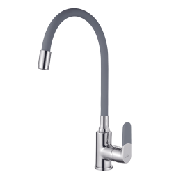 Invena Joga (INV_BZ-32-L05) mosogató csaptelep flexibilis kifolyóval, szürke