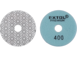 Extol Premium gyémánt csiszolókorong/polírkorong, tépőzáras, 100mm, P400 (8803096)