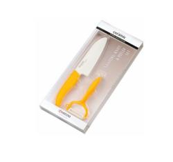 Kyocera kerámia kés készlet, Santoku + hámozó 