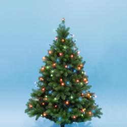 Home LED-es beltéri fényfüzér, színes 4 m (KII 50/M)