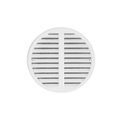 Szellőzőrács kerek állítható d=75-125mm műanyag fehér (3364645)