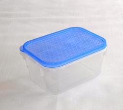 Hasáb alakú műanyag tárolódoboz 0,5 l kék (26/1)