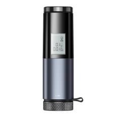 Baseus BREATHLESS elektronikus alkoholszonda (LED kijelző, PD gyorstöltő, Type-C kábel) FEKETE