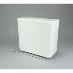 LUX M-99 WC tartály, nyomógombos (OPALLUX1)