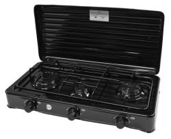 MPM gázfőző 3 égős, fekete (SMILE-KN-03-1KB) (gázrezsó)