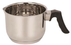 MPM víz-, tej-, levesforraló, rozsdamentes, 1L (MGK-25)