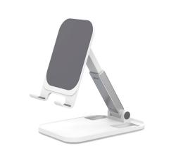 Awei X11 asztali tartó (univerzális, állvány, dönthető, 11 - 15cm magas, alumínium) FEHÉRX11