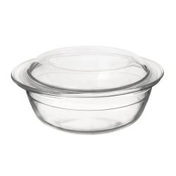 Orion üveg sütőtál fedővel 23 cm (16709)