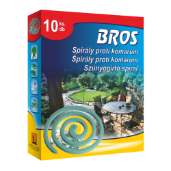 Bros Szúnyogirtó spirál 10 db (B012)