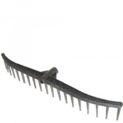 Műanyag begyűjtő gereblye 19 fogú, nyelezett (10101)